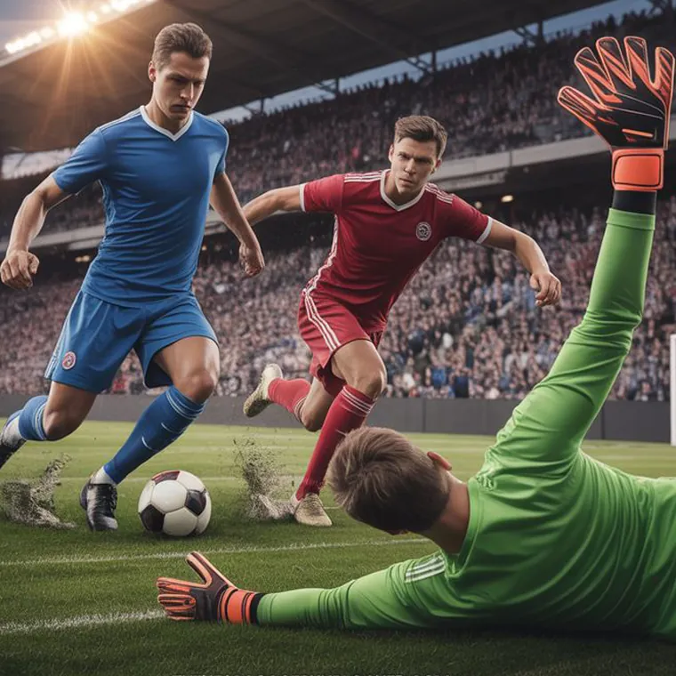 Football stadium with sports betting interface at 8k8 17